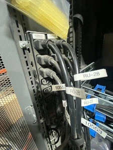 HP AF002A 42U SERVER CABINET Dimensions: 78.89" H x 39.69" W x 24.0" D, NO Keys - Picture 1 of 10