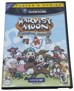 Nintendo GameCube Harvest Moon Magical Melody Replacement Case & Manual No Game - Picture 1 of 4