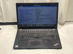Lenovo ThinkPad T480s Intel core i5-8350U @1.70GHz 16GB Laptop Compute No hd - Picture 1 of 2