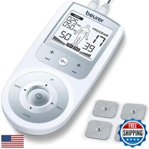 Beurer EM44 TENS Unit Muscle Stimulator with 50 Intensity Levels for Muscle P - Picture 1 of 5