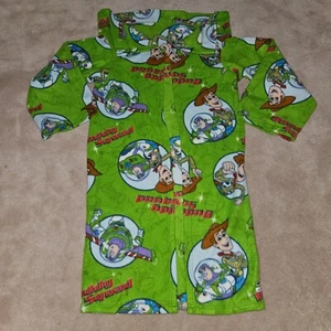 Disney TOY STORY Buzz Woody Green Fleece Sleeved Blanket Slanket Robe Northwest - Picture 1 of 10