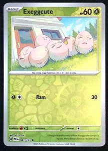 Exeggcute Reverse 1/131 - Pokemon Prismatic Evolutions - NM - Picture 1 of 1