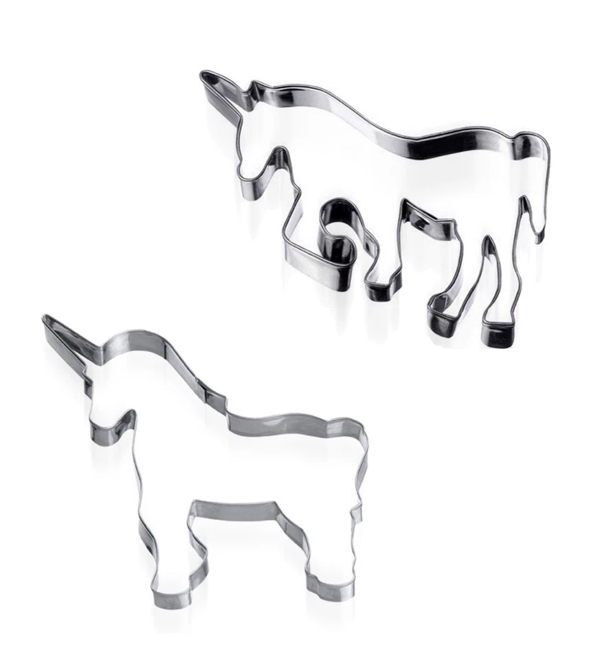 Ausstecher Keksausstecher Ausstechform Keksausstechform Backform Einhorn 9 cm - Bild 1 von 1