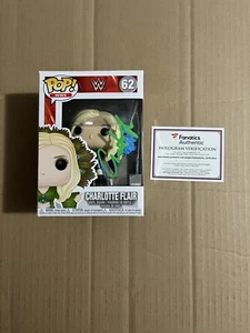 WWE Charlotte Flair Funko Pop 62 Signed Autograph JSA COA - Picture 1 of 6