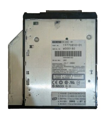 LAPTOP DVD-R CD-RW TEAC CD-224E Rev.201 for ThinkPad T2x 19770850 08K9785 #retro - Bild 1 von 3