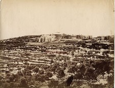 Betlemme Chiesa Palestina Foto Bonfils, Albumina Vintage C 1870