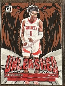 2022-23 Panini Donruss Jalen Green #14 Unleashed Insert SP - Houston Rockets