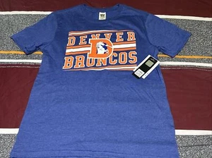Denver Broncos NFL Throwback T-Shirt Men's Medium NWT - Picture 1 of 4