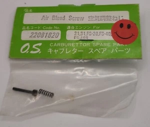 O.S. Engine Air Bleed Screw 21 31 FS-20 FS-40 FS-40S Nitro Engine 22081820 - Picture 1 of 1