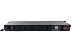 APC AP7900 Rack PDU Switched 1U 15A 100/120V (8)5-15 w/ears - Photo 1/6