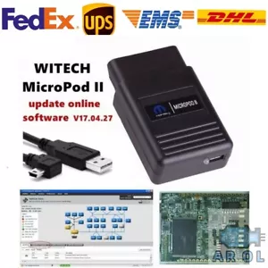 MicroPod 2 wiTech17.04.27 Chrysler equipped with Fiat car diagnostic tool - Picture 1 of 12