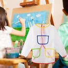Children Aprons with Three Pockets Painting Coat for Feeding Kitchen