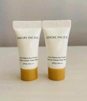 AMOREPACIFIC AMORE PACIFIC Triple Defense Sun Protector SPF50+/PA++++ 5ml x 2pcs Travel Size
