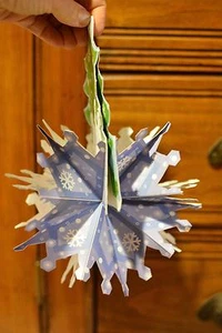 Lote de 5 DISTINTIVOS Expresiones de Conexión Árbol de Navidad 3-D ETIQUETA DE REGALO Adorno - Imagen 1 de 1
