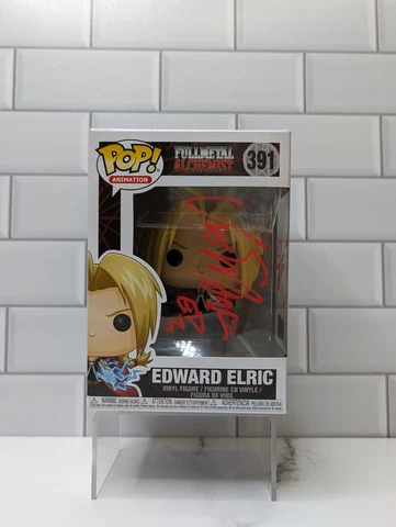 Edward Elric Autographed by Vic Mignogna (w/COA) Cover