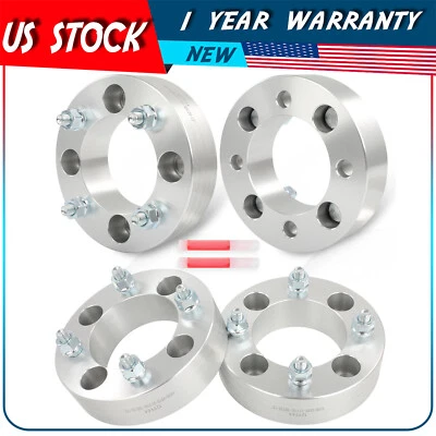 4 Pcs 1.5" 4x110mm M10x1.25 Wheel Spacers 83.97mm For Honda Rancher 350 400 420 - Image 1 of 4