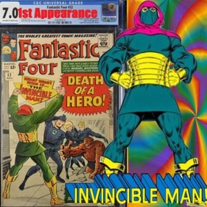 1964 Fantastic Four #32 - CGC 7.0 ""Death of Doctor Franklin Storm - Bild 1 von 3