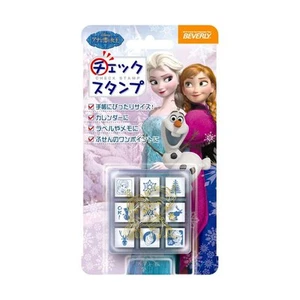 BEVERLY Disney Frozen Check stamp CK9-032 From Japan - Picture 1 of 3