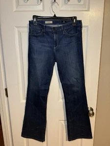 AG Adriano Goldschmied Womens Blue The Angel Boot Cut Jeans Size 27R - Picture 1 of 9