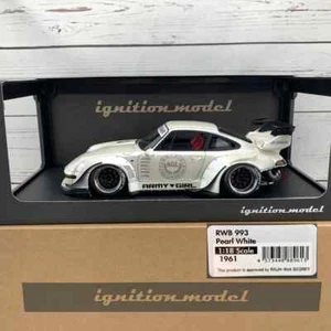 *SUPER RARE* IG2684 Ignition Model 1/18 Nissan Skyline GT-R (BCNR33) White JDM - Picture 1 of 2