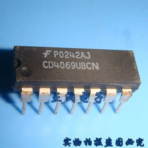 10 piezas nuevo CD4069UBCN【DIP-14】 #T1* - Imagen 1 de 4
