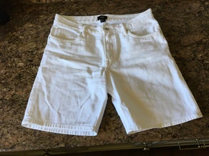 Levi denim shorts white size 30 - Picture 1 of 4