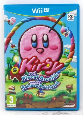 KIRBY Y EL PINCEL ARCOIRIS - NINTENDO WII U WIIU - PAL ESPAÑA - KIRBI - Imagen 1 de 2