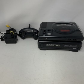 Sega CD - Model 1 - With Sega Genesis Model 1 - Tested - Working -  Rare!