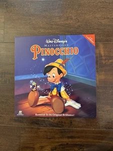 Walt Disney's Masterpiece Pinocchio Exclusive Deluxe VHS Box Set with Extras - Picture 1 of 11