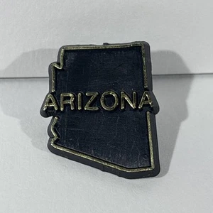 Vintage Arizona Pin Black & Gold - Picture 1 of 3