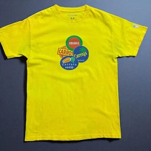 Carote Casual Prodotti Freschi Bio Giallo Grafica T-Shirt Uomo Taglia Media - Foto 1 di 8