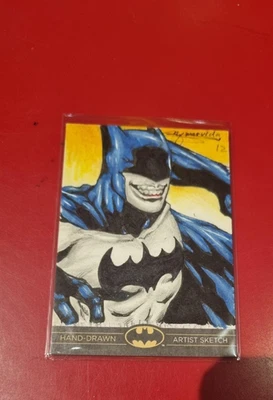 2012 Batman: The Legend Hand Drawn Sketch Card Batman 1/1 - Image 1 of 2