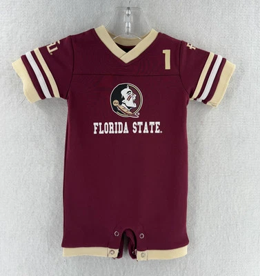 Conjunto de bebé Coliseo Florida State Seminoles de una pieza talla 3-6 meses unisex Foto 1 de 4