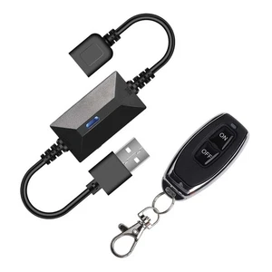 Easy Setup Wireless RF Switch for 3 6V to 24V LED Lights with USB Connector - Picture 1 of 14