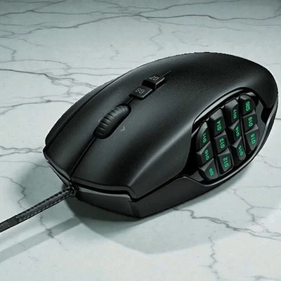 Logitech G600t MMO Gaming Mouse 20 Button RGB USB (Japan Market Model) From JP - Image 1 of 4