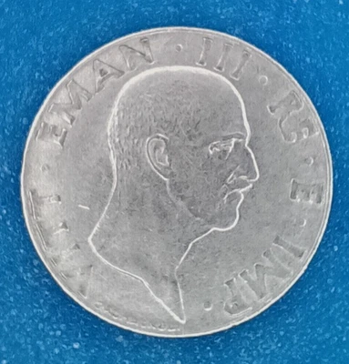 1941 50 Centesimi Italia Segunda Guerra Mundial Mussolini Foto 1 de 2