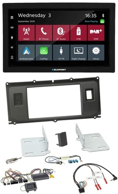 Blaupunkt 2DIN Lenkrad USB Bluetooth DAB Autoradio für Land Rover Evoque Blindst - Bild 1 von 4