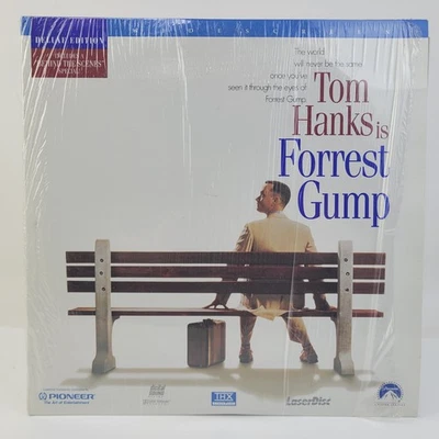 Forrest Gump Laserdisc Deluxe Widescreen Edition Extended Play LD Tom Hanks - Imagem 1 de 3