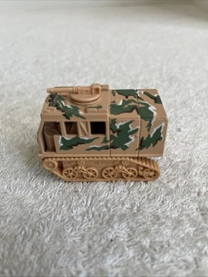 Hot Wheels Assault Crawler Desert 1986 camuflaje tanque militar juguete Mattel vintage de 2" Foto 1 de 4