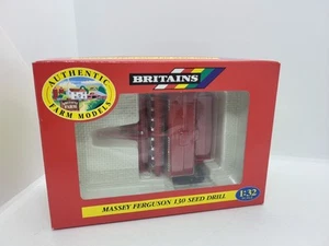Britains Farm Tractor Massey Ferguson Seed Drill 9577 Boxed, - Imagen 1 de 7