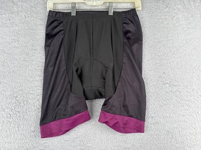 Pantalones Cortos de Ciclismo Mujer Extra Grandes Negros Gel Acolchado Nylon Mezcla Spandex Foto 1 de 4