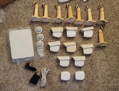 LOTE DE 10 Netgear ARLO VMC3030 com estação base VMB sem fio e acessórios - Imagem 1 de 4