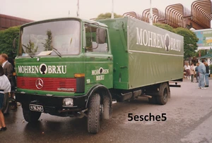 Foto - Mercedes 1113 mit Getränkeaufbau Mohren Bräu Österreich - Bild 1 von 1
