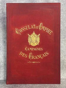 VERNET CAMPAGNES DES FRANCAIS SOUS LE CONSULAT & L'EMPIRE. ALBUM DE 52 BATAILLES - Picture 1 of 24