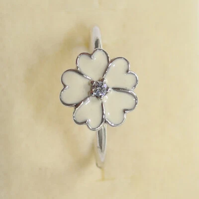 New Authentic Pandora Primrose Ring Multiple Size 190931EN12 W Suede Pouch - Image 1 of 4