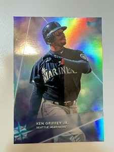 Ken Griffey Jr. 2020 Topps X Steve Aoki Rainbow Foilboard SP Seattle Mariners