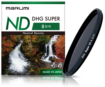 Marumi DHG Super ND8 Neutral Density Filter (0.9) Sizes 67mm - 105mm - Image 1 of 2