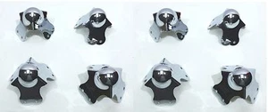 Ocho (8) nuevas esquinas de bola grandes - acabado cromado - Imagen 1 de 6