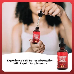 Vitamin Supplement Drops Antioxidant Boost Metabolism Maintain Liver Health - Picture 1 of 14