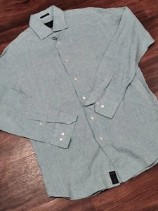 Calder Carmel 1/70 Limited Edition Mens Striped Button Down Long Sleeved Shirt - Picture 1 of 7